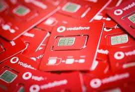 cartela Vodafone