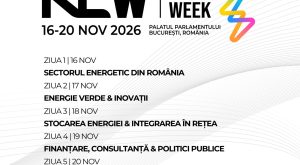 ROMANIAN ENERGY WEEK revine la Palatul Parlamentului, între 16 și 20 noiembrie 2026, cu cinci zile de dialog despre viit